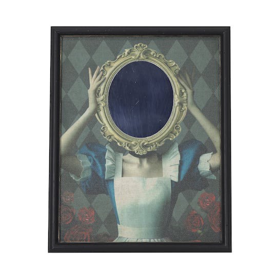 slide 1 of 2, 8" X 9.75" Alice Wall Mirror By Ashland, 8 in x 9.75 in