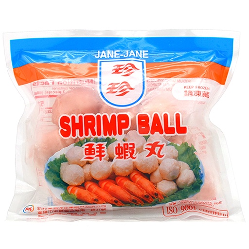 slide 1 of 1, Jane Jane Shrimp Balls, 8 oz