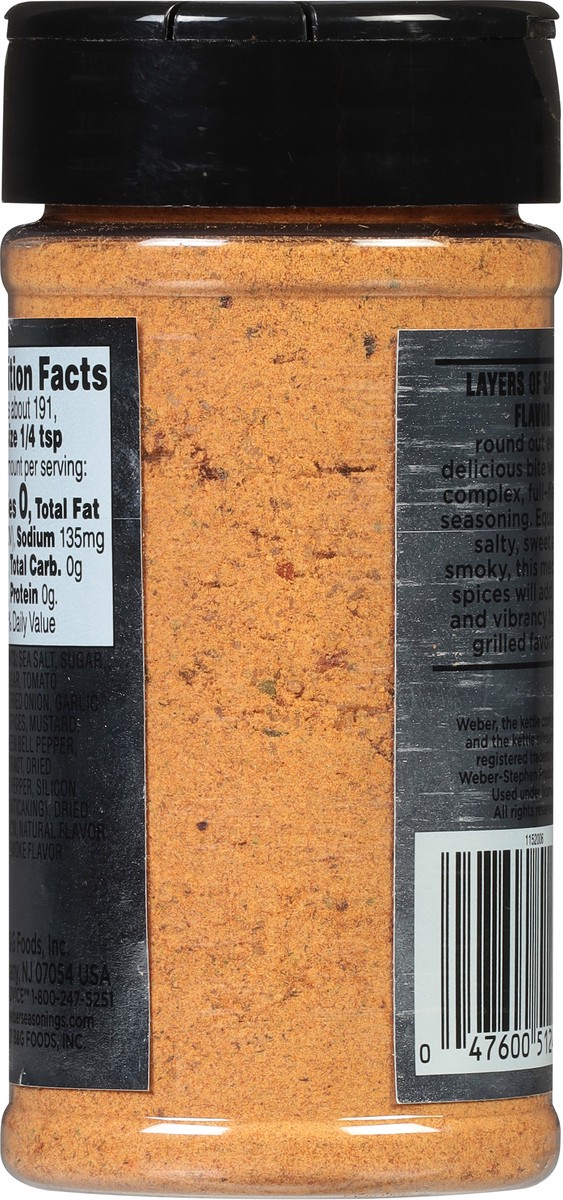 slide 2 of 8, Weber Flavor Bomb Burger Seasoning, 6.75 oz, 6.75 oz