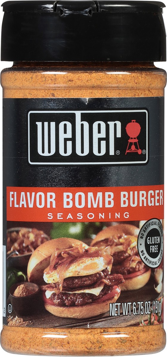 slide 8 of 8, Weber Flavor Bomb Burger Seasoning, 6.75 oz, 6.75 oz