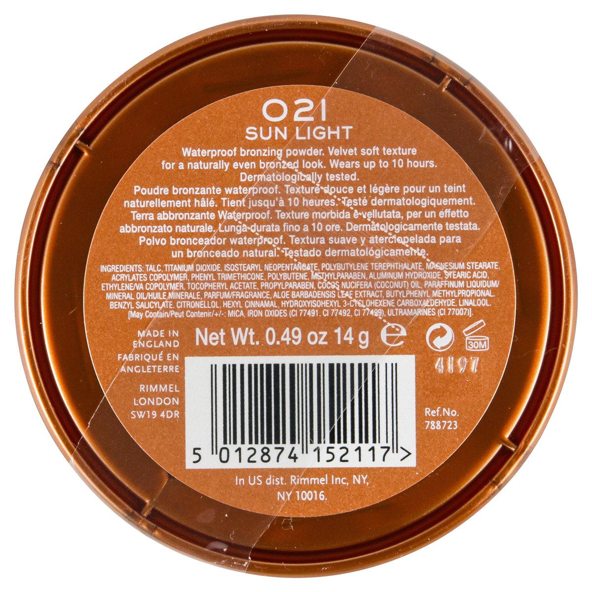 slide 3 of 3, Rimmel Natural Bronzer Pressed Powder, 0.4 oz