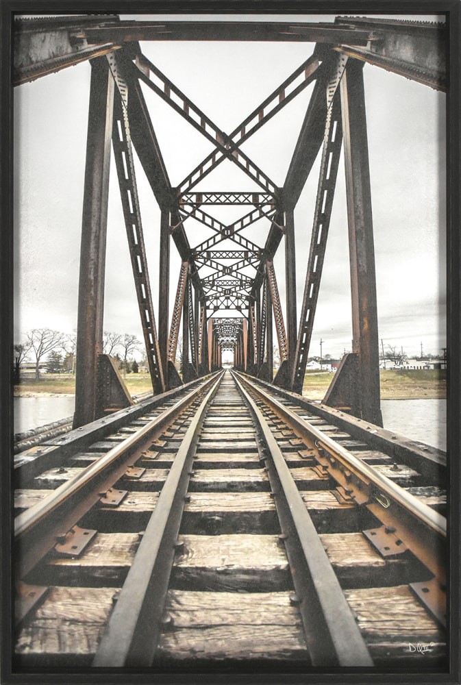 slide 1 of 1, Railroad Tracks Wall Art, 1 ct