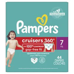 Pampers Cruisers 360 Diapers Size 7 44 Count