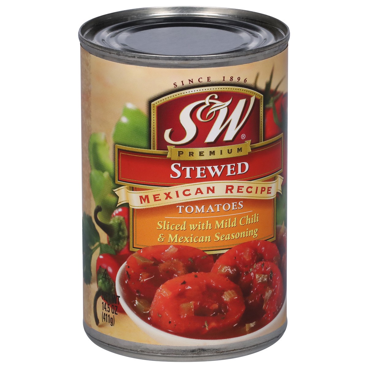 slide 2 of 9, S&W Stewed Mexican Tomatoes, 