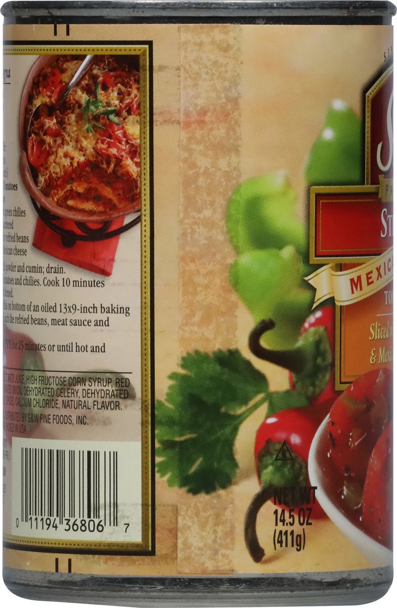 slide 7 of 9, S&W Stewed Mexican Tomatoes, 