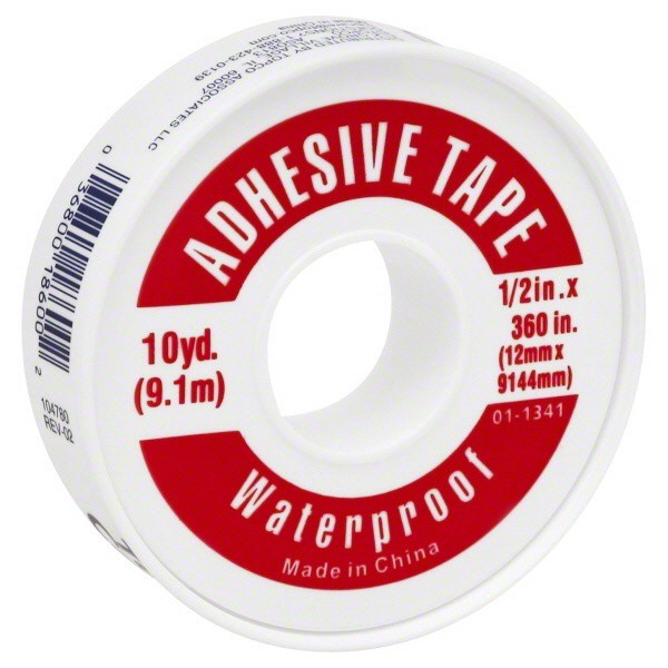 slide 1 of 3, TopCare Waterproof Adhesive Tape, 10 ct