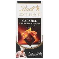 Lindt Excellence Caramel Dark Chocolate - 3.5 oz