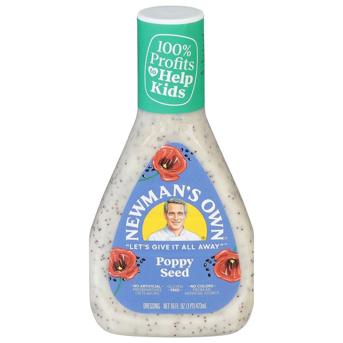 slide 2 of 14, Newman's Own Newman's Poppy Seed Dressing, 16 fl oz