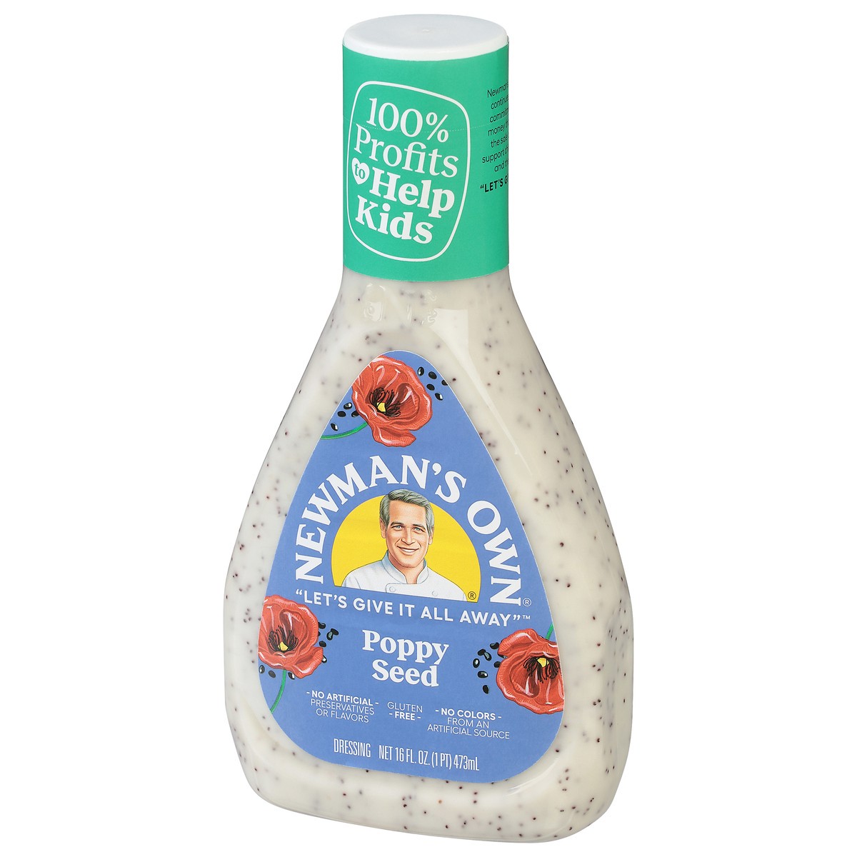 slide 3 of 14, Newman's Own Newman's Poppy Seed Dressing, 16 fl oz