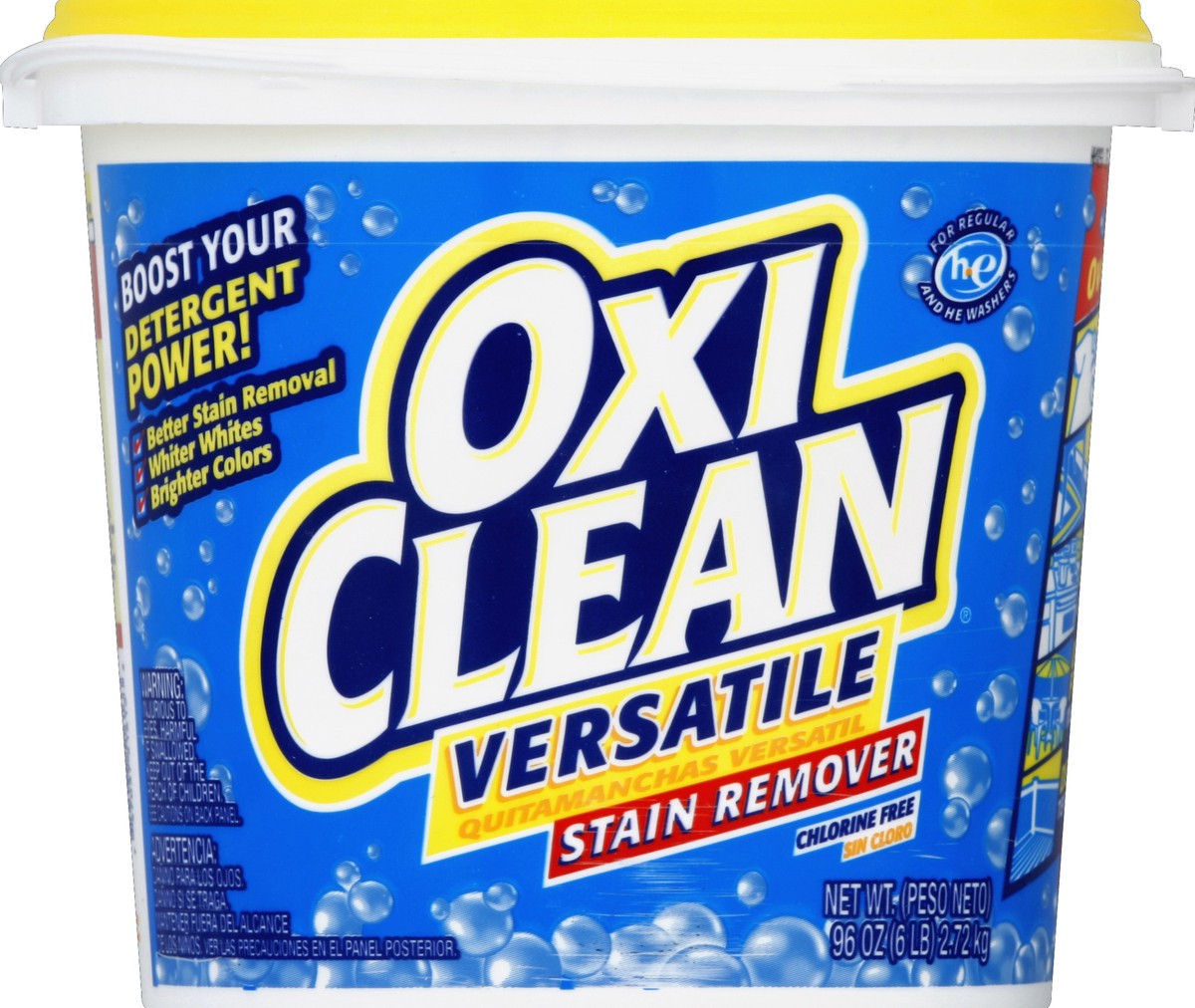 slide 2 of 3, Oxi-Clean Stain Remover, Versatile, 6 lb