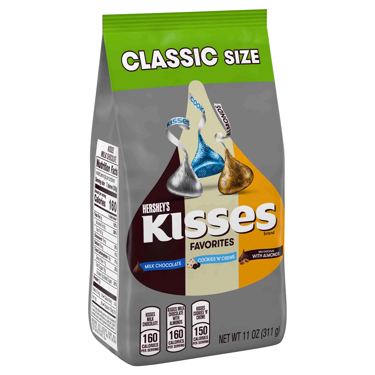 slide 5 of 11, Hershey's Kisses Favorites Classic Bag, 11 oz