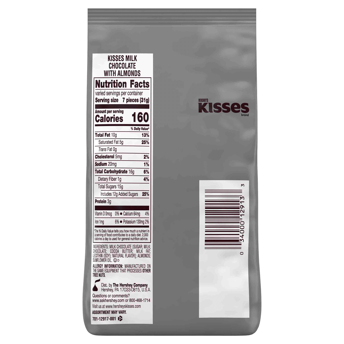 slide 7 of 11, Hershey's Kisses Favorites Classic Bag, 11 oz
