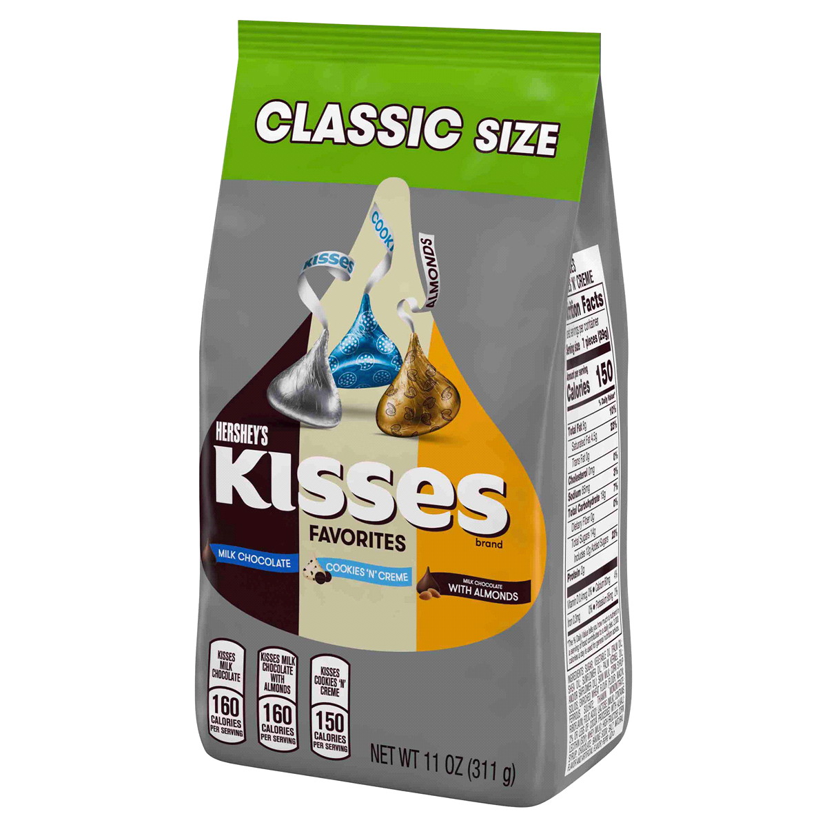 slide 9 of 11, Hershey's Kisses Favorites Classic Bag, 11 oz