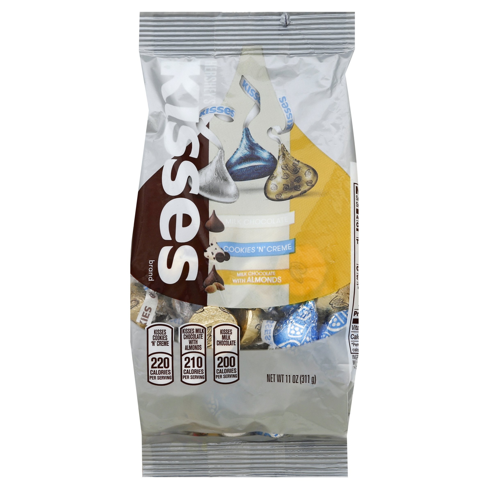 slide 1 of 1, Hershey's Kisses Favorites Classic Bag, 11 oz