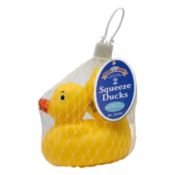 slide 1 of 1, Baby King Squeeze Toy Ducks, 2 ct