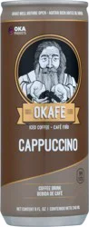 Okafe Cappuccino Iced Coffee Drink 8 Ounces