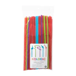 Kolorae Super Flex Straws