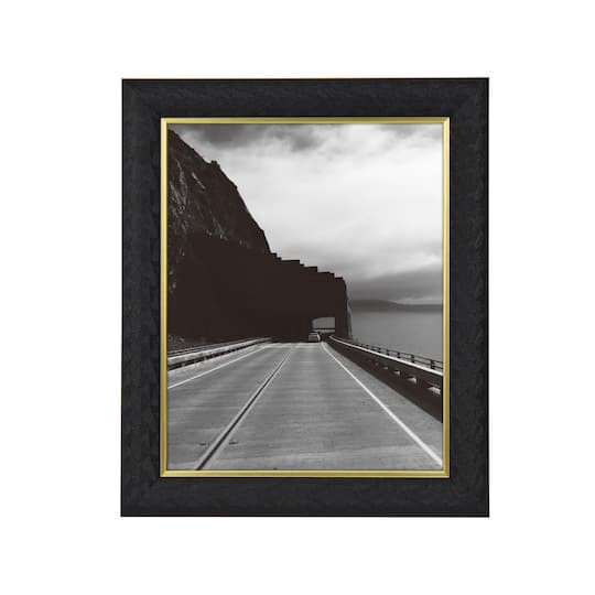 slide 1 of 6, 8" X 10" Black Textured Tabletop Frame By Studio Decor Treasured Finds, 8 in x 10 in