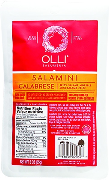 slide 1 of 1, Olli Salumeria Salamini 3 oz, 3 oz