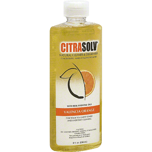 slide 2 of 2, Citra Solv Concentrated Natural Cleaner And Degreaser Valencia Orange, 8 fl oz