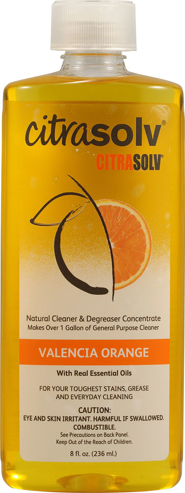 slide 1 of 2, Citra Solv Concentrated Natural Cleaner And Degreaser Valencia Orange, 8 fl oz