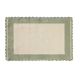 Loloi Sylvie Cotton Scatter Rug - 30 in x 45 in - Green