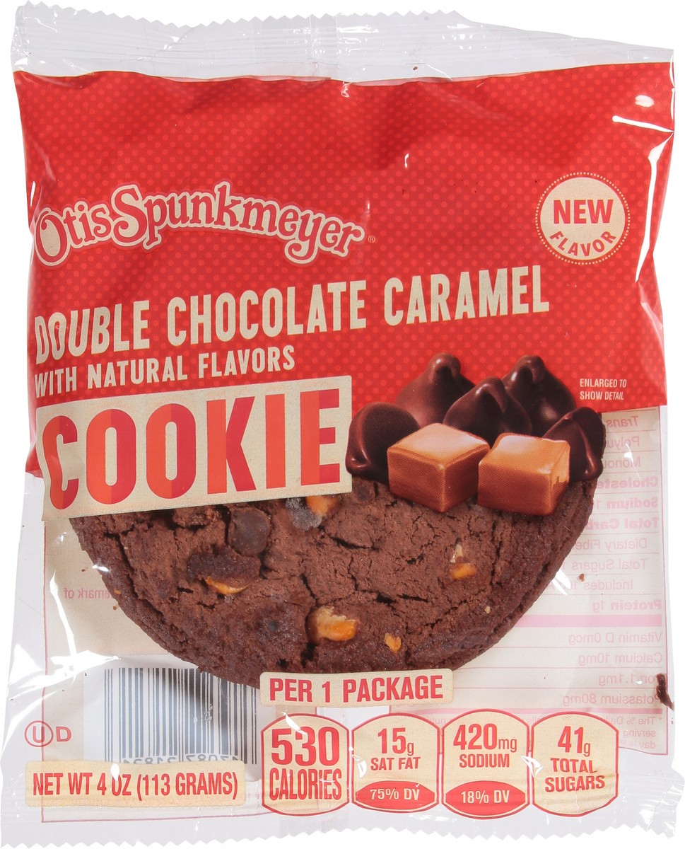 slide 12 of 14, Otis Spunkmeyer Double Chocolate Caramel Cookie 4 oz, 4 oz