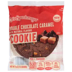 Otis Spunkmeyer Double Chocolate Caramel Cookie 4 oz