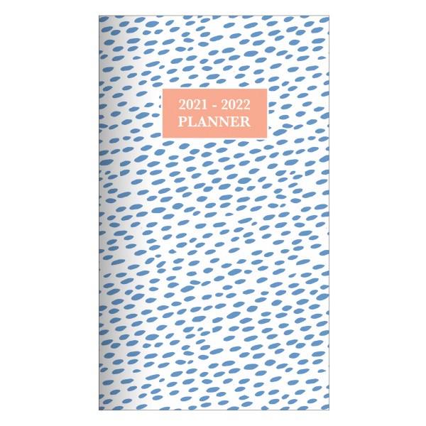 slide 1 of 3, Office Depot Brand Monthly Academic Planner, 3-1/2'' X 6'', Cheetah Love, July 2021 To June 2022, Odus2033-029, 1 ct