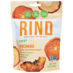 RIND Chewy Skin-On Orchard Dried Fruit 3 oz