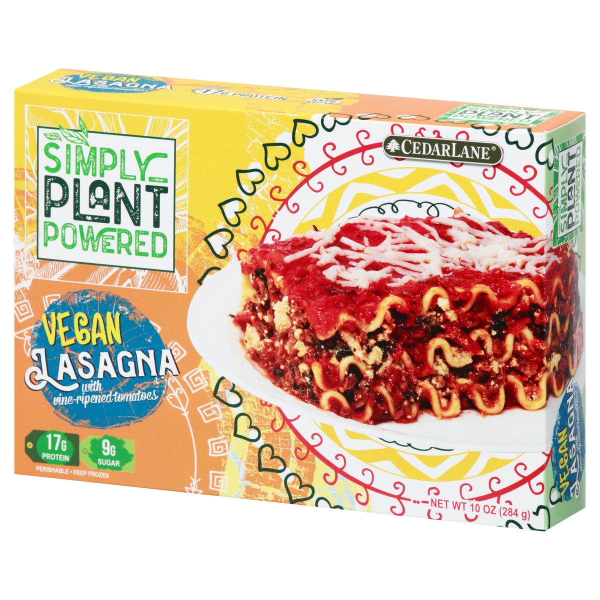 slide 7 of 10, Cedarlane Simply Plant Powered Vegan Lasagna with Vine-Ripened Tomatoes 10 oz, 10 oz