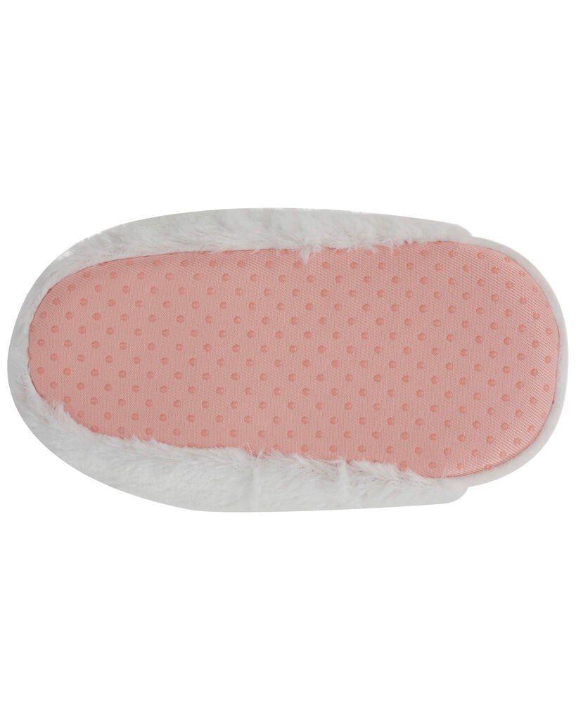 slide 2 of 6, Carter's Unicorn Slipper Shoes White M, 1 ct