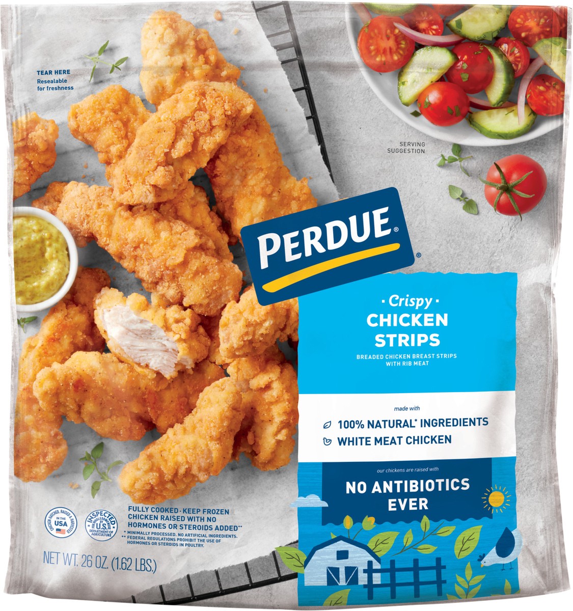 slide 3 of 3, Perdue Homestyle Chicken Strips, 26 oz