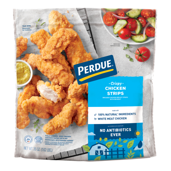 slide 1 of 3, PERDUE Breaded Crispy Chicken Strips, 26 oz, 26 oz