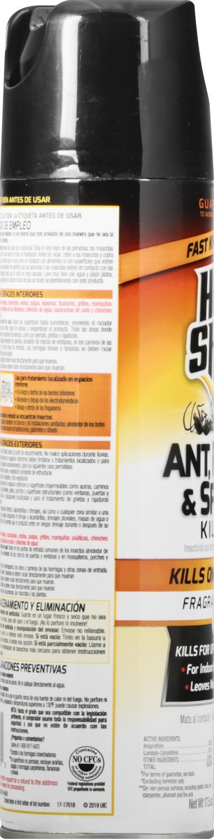 slide 7 of 9, Hot Shot Fragrance-Free Ant, Roach & Spider Killer 17.5 oz, 17.5 oz