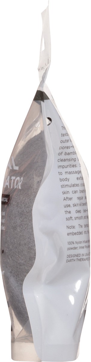 slide 11 of 11, Earth Therapeutics Charcoal Body Exfoliator with Purifying Bamboo Charcoal 1 ea, 1 ct