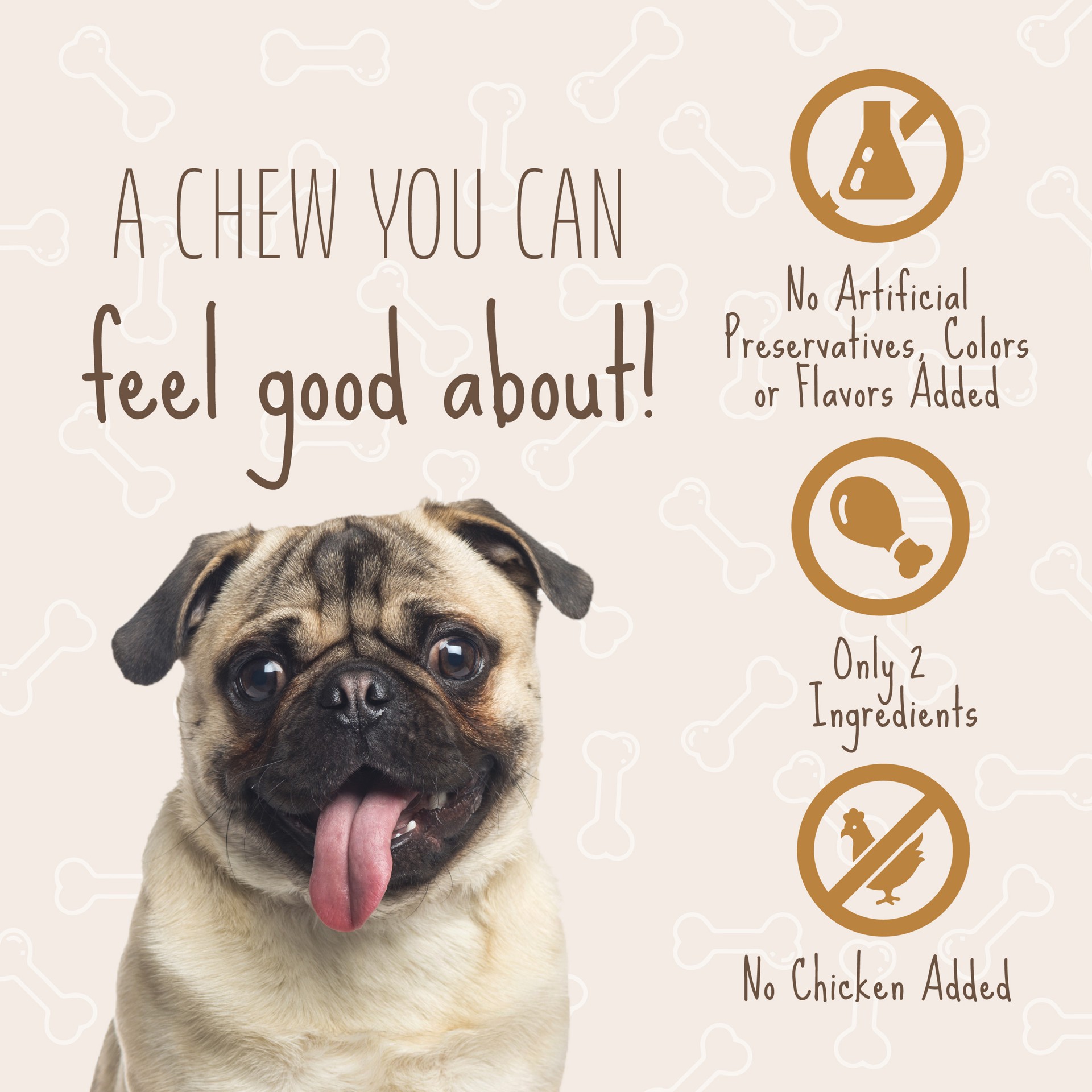 slide 9 of 10, Better Belly Pork Hide Twists With Smoke Flavor 25 Count, Digestible Pork Hide For Dogs, 0.39 lb