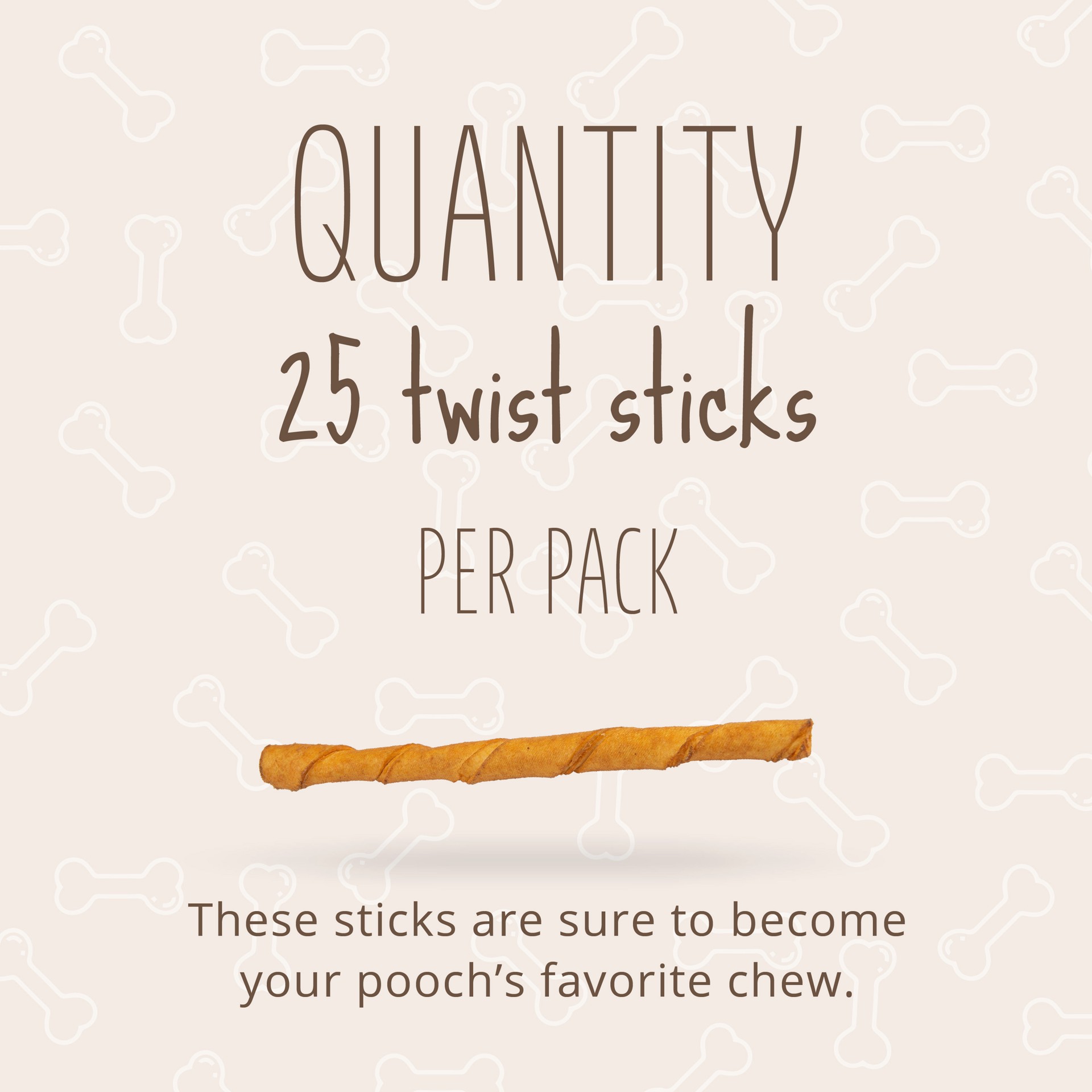 slide 5 of 10, Better Belly Pork Hide Twists With Smoke Flavor 25 Count, Digestible Pork Hide For Dogs, 0.39 lb