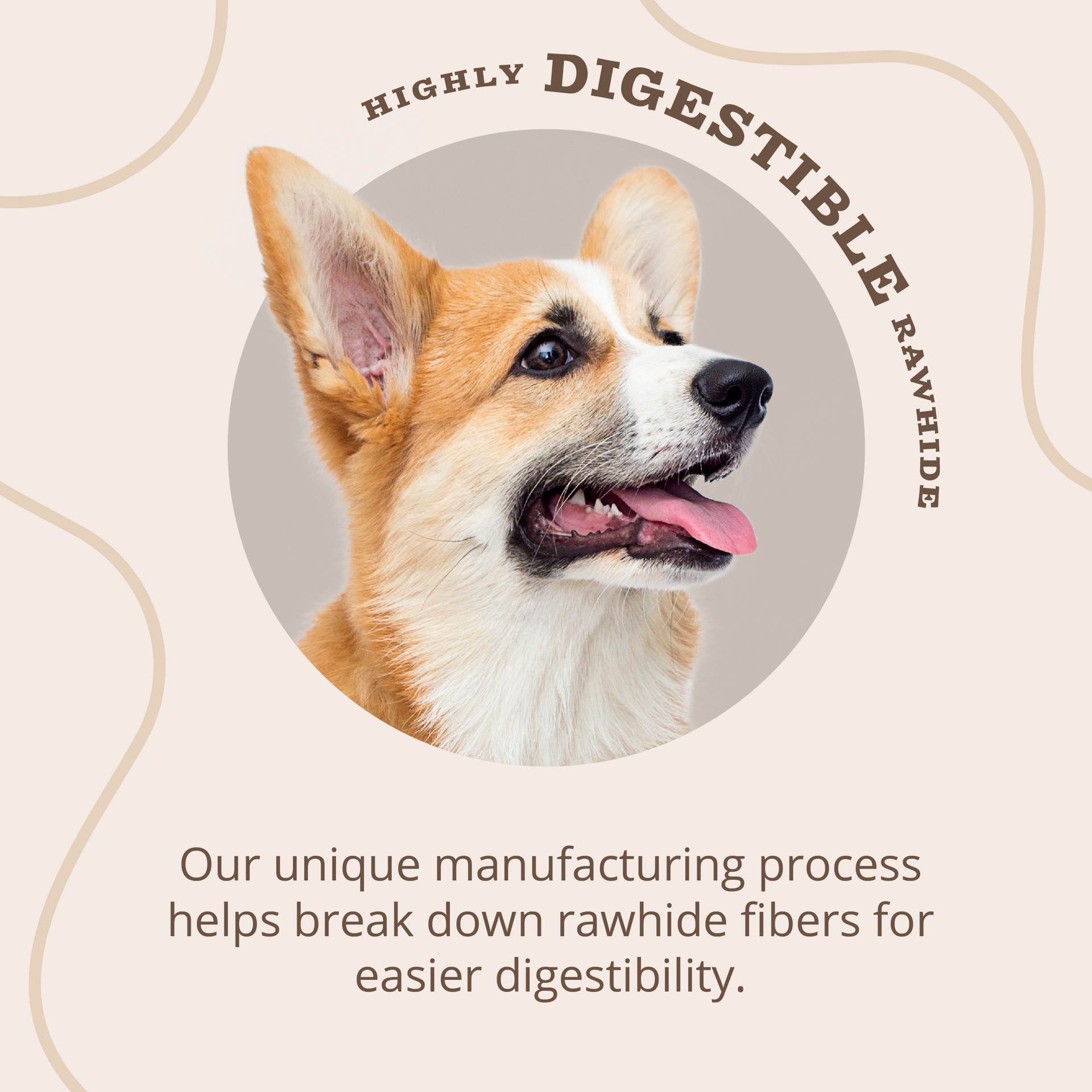 slide 6 of 10, Better Belly Pork Hide Twists With Smoke Flavor 25 Count, Digestible Pork Hide For Dogs, 0.39 lb