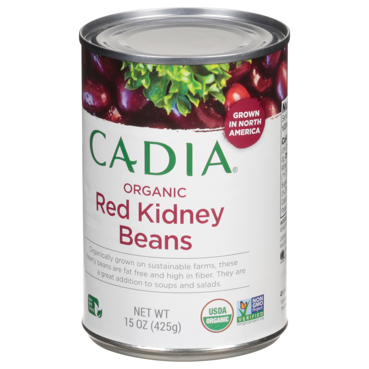 slide 12 of 13, Cadia Organic Red Kidney Beans 15 oz, 15 oz