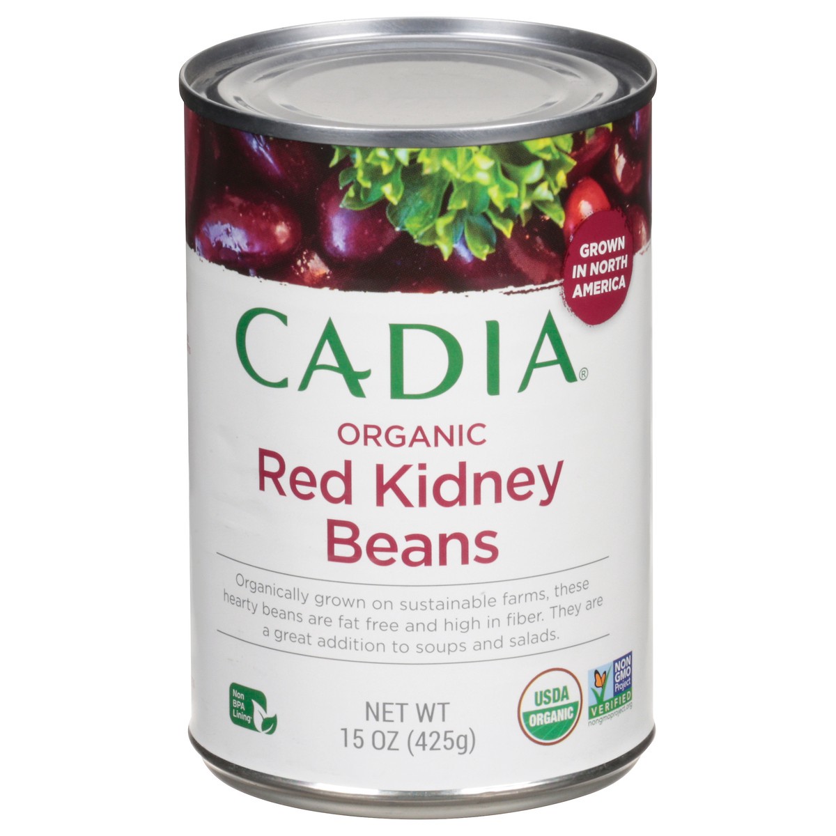 slide 5 of 13, Cadia Organic Red Kidney Beans 15 oz, 15 oz