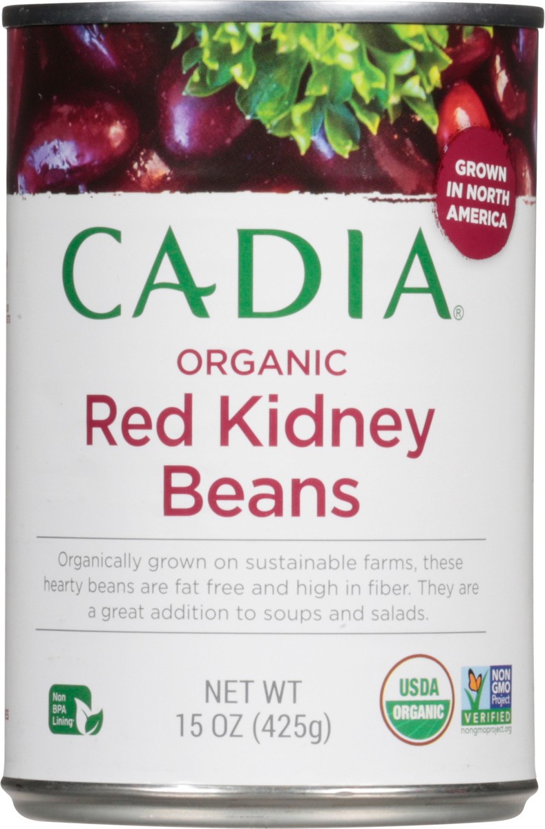 slide 10 of 13, Cadia Organic Red Kidney Beans 15 oz, 15 oz
