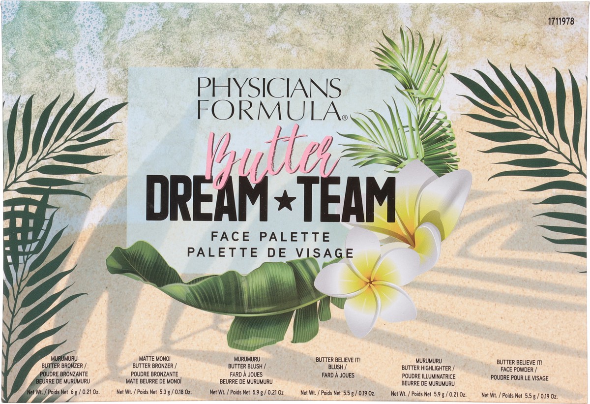 slide 2 of 9, Physicians Formula Butter Dream Team Butter Face Palette 1 ea, 1 ct