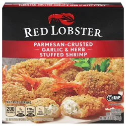 Red Lobster Parmesan-Crusted Garlic & Herb Stuffed Shrimp 6.8 oz