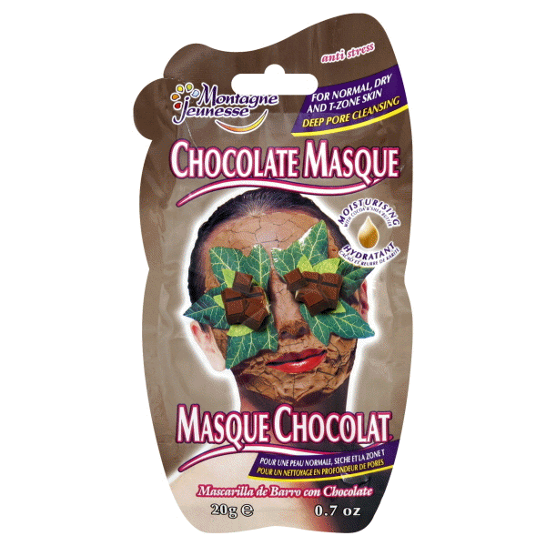 slide 1 of 1, Montagne Jeunesse 7th Heaven Chocolate Mud Masque Antioxidant Rich Mud Masque, 0.7 oz
