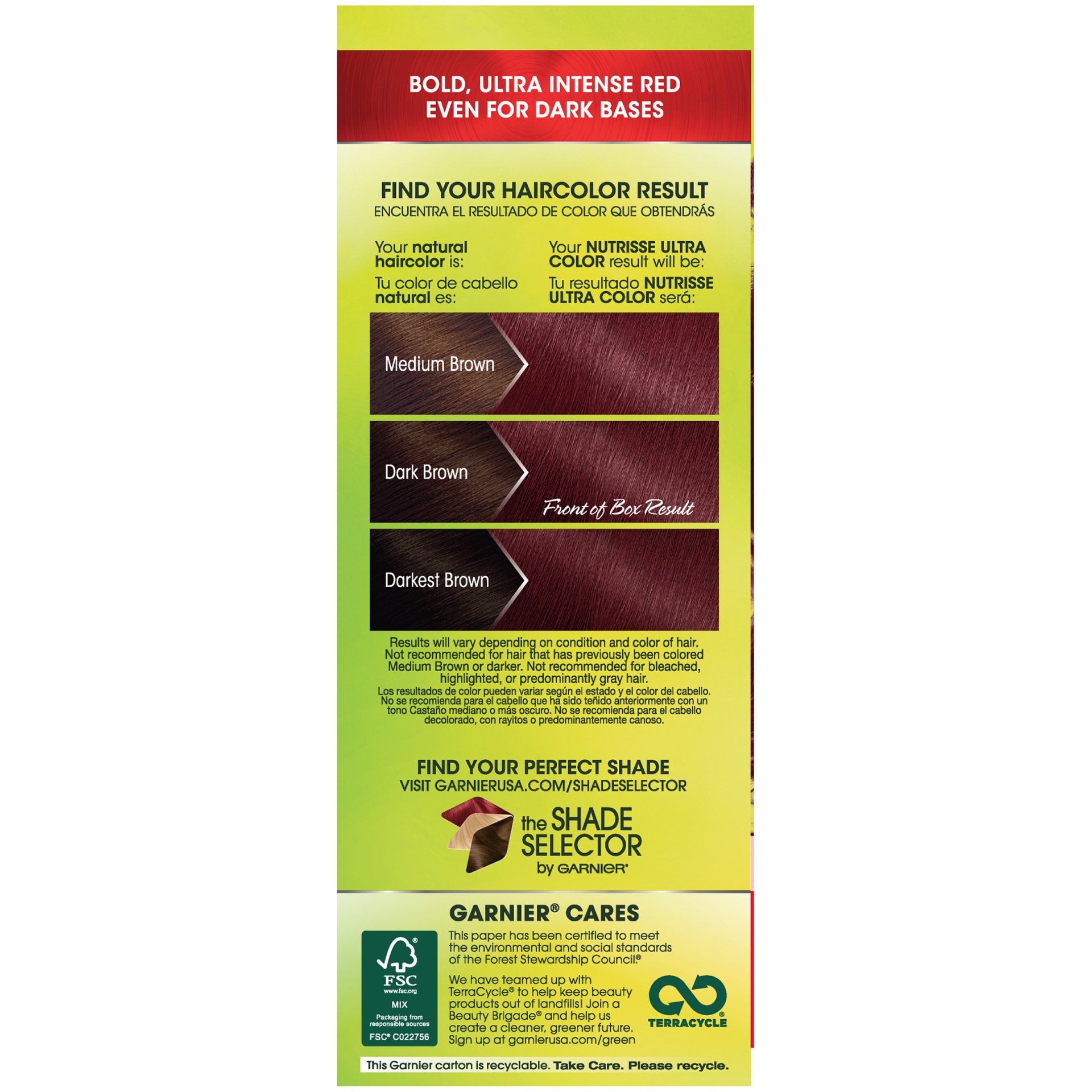 Garnier Nutrisse Medium Intense Auburn For Dark Hair