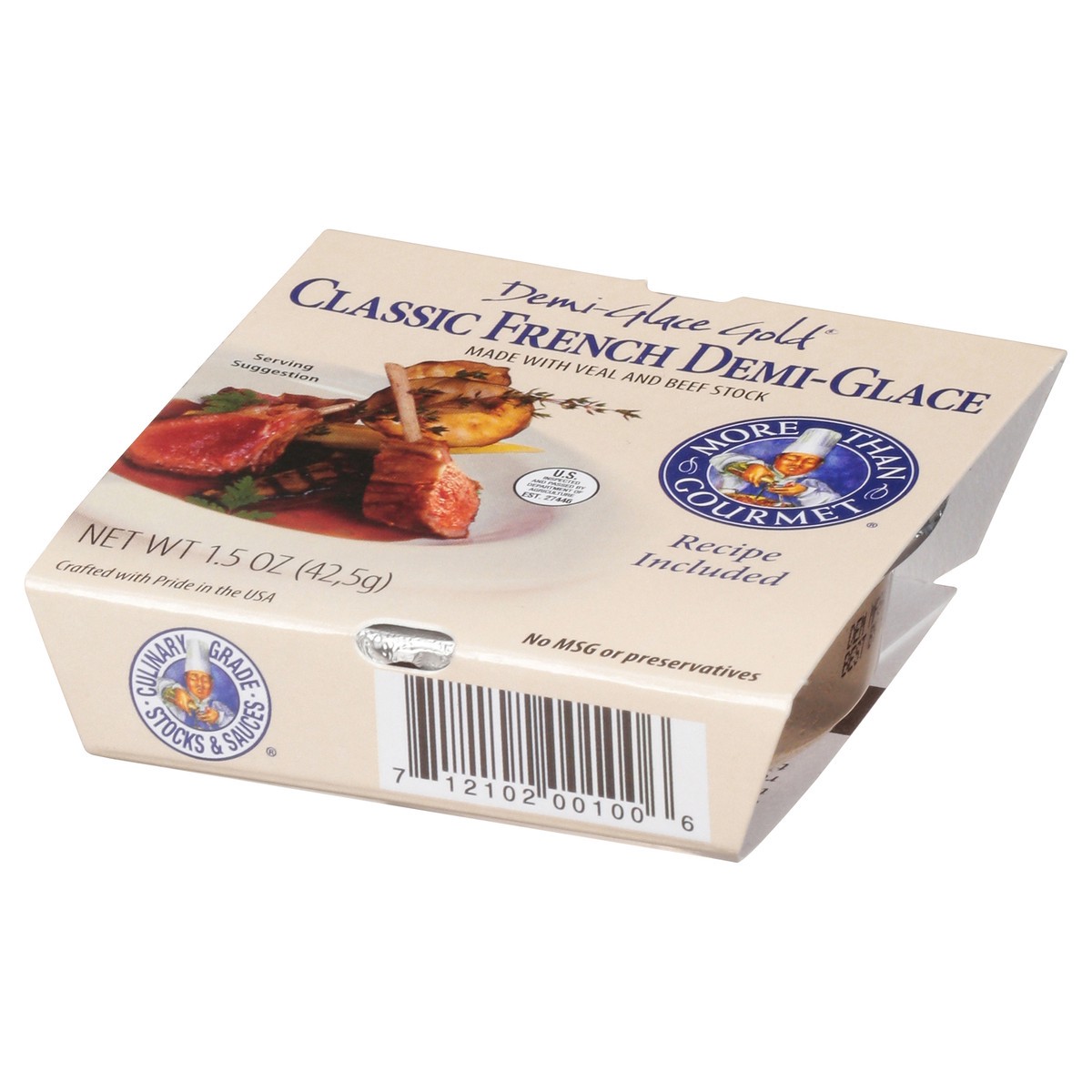 slide 9 of 13, More Than Gourmet Classic French Demi-Glace 1.5 oz, 1.5 oz