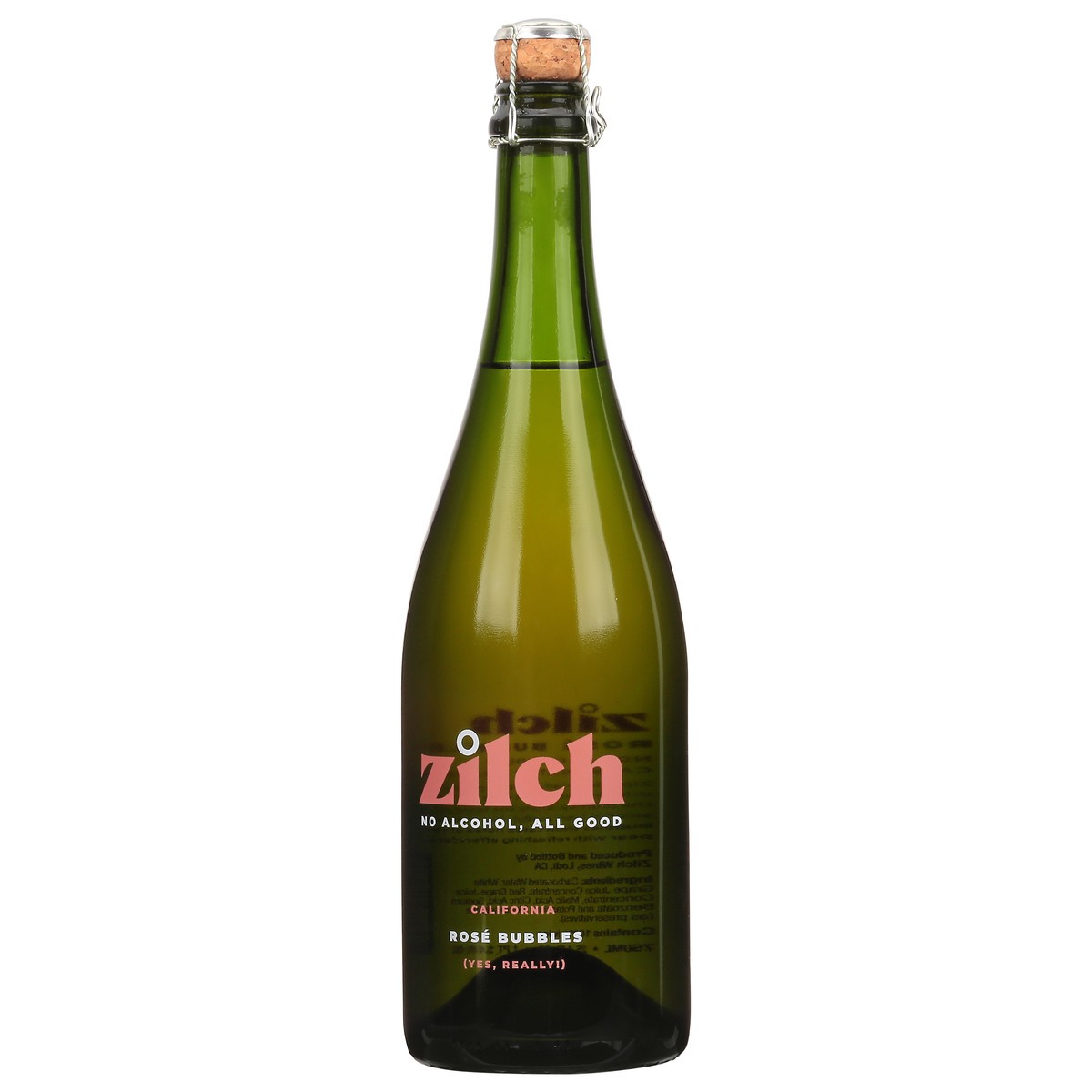 slide 3 of 13, Zilch California Rose Bubbles 25.4 fl oz, 25.4 fl oz
