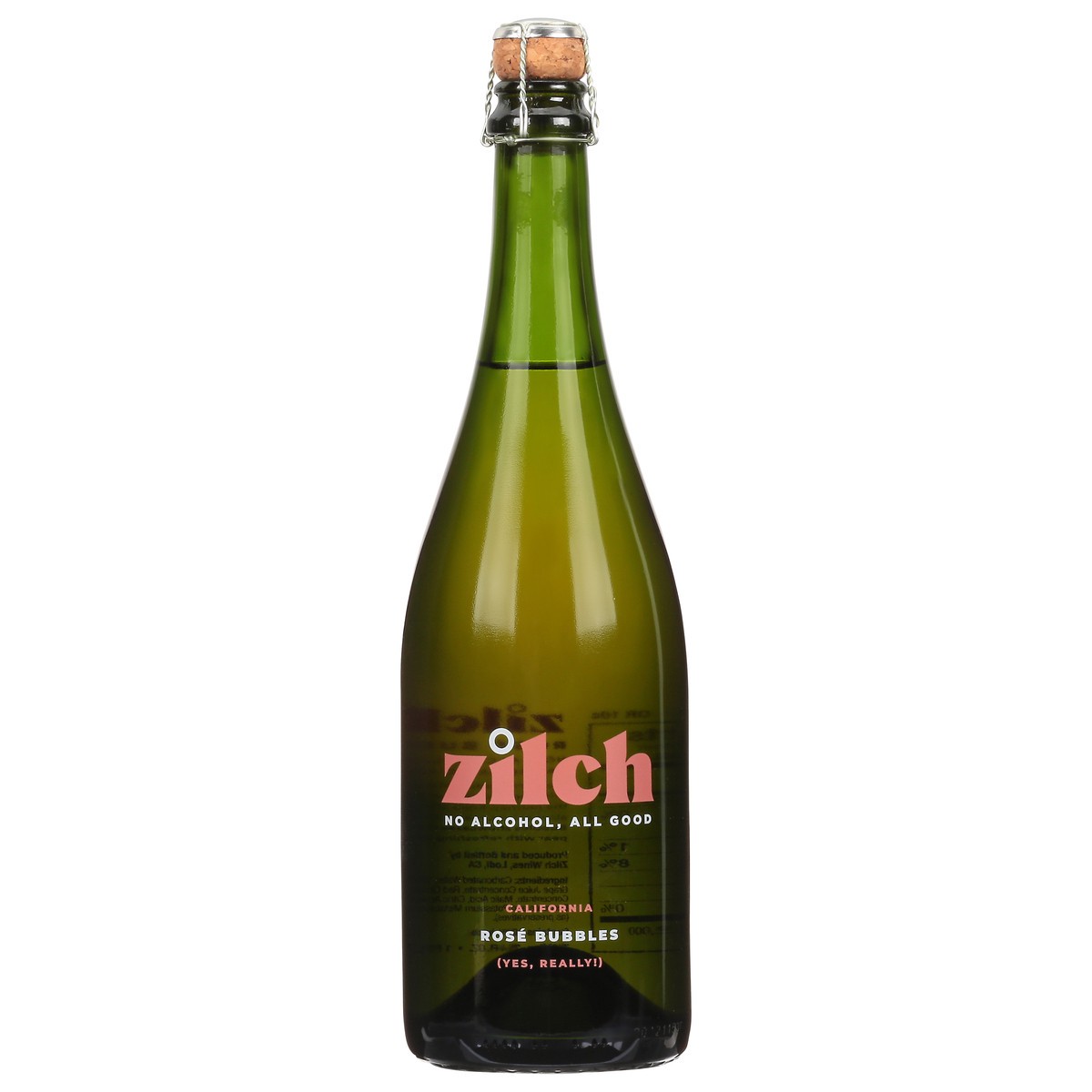 slide 13 of 13, Zilch California Rose Bubbles 25.4 fl oz, 25.4 fl oz