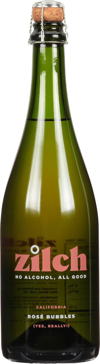 slide 10 of 13, Zilch California Rose Bubbles 25.4 fl oz, 25.4 fl oz